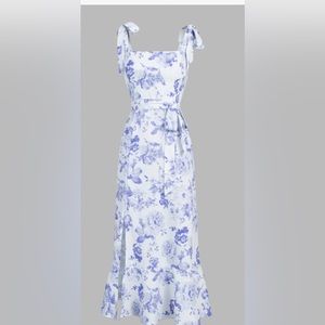 Sicily Memory Floral Long Dress by Commence, size Large